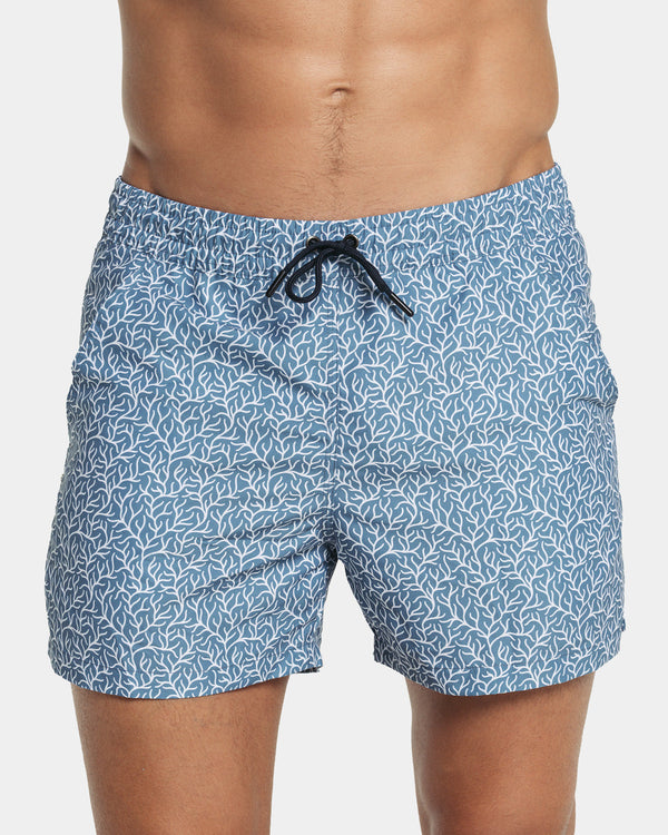 5" Eco-Friendly Men's Swim Trunk with Soft Inner Mesh Lining